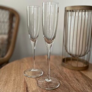 champagne flutes cuvée dom perignon